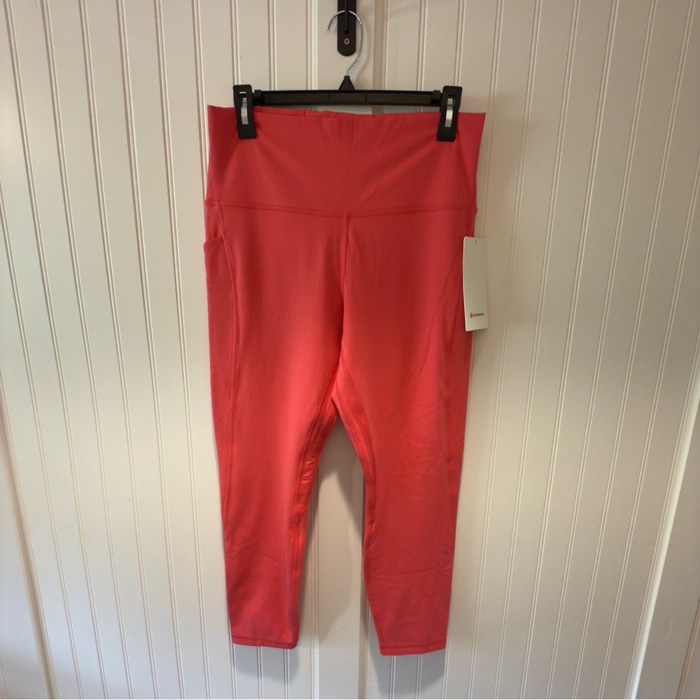 NWT Lululemon Align High-Rise pant w/Pockets 25" in Glaze Pink